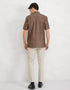 RADEN SHORT SLEEVE SHIRT (BRUNETTE BROWN)